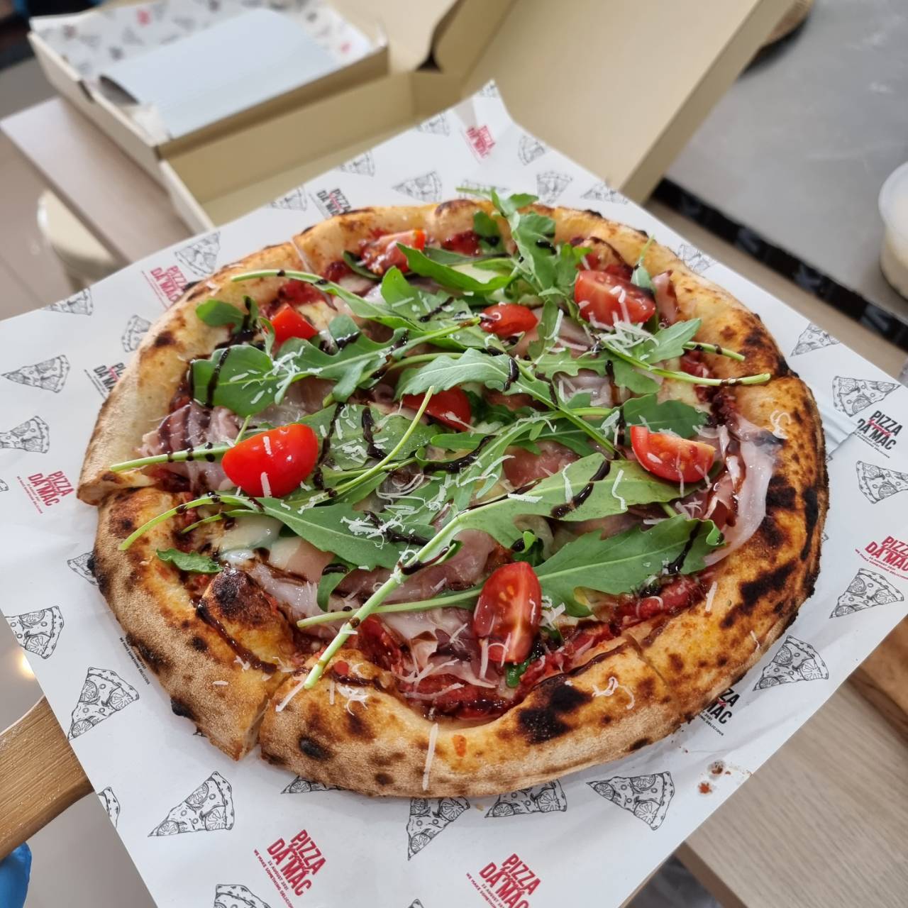 Pizza Parmaham